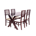 ELEX MAHOGONY DINING SET