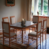 ELOY TEAK WOOD DINING SET - Nilambur Furniture