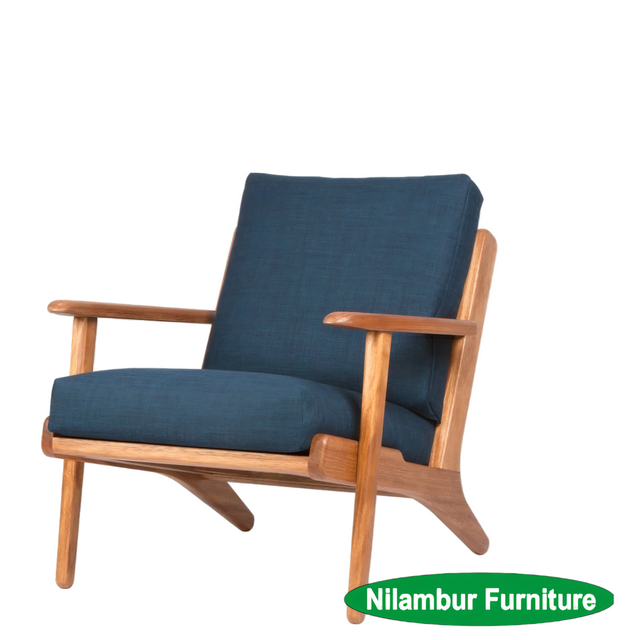 CHANDLER TEAK WOOD CHAIR - Nilambur Furniture