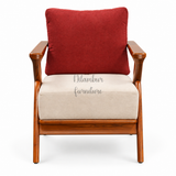 HOPPER TEAK WOOD SOFA