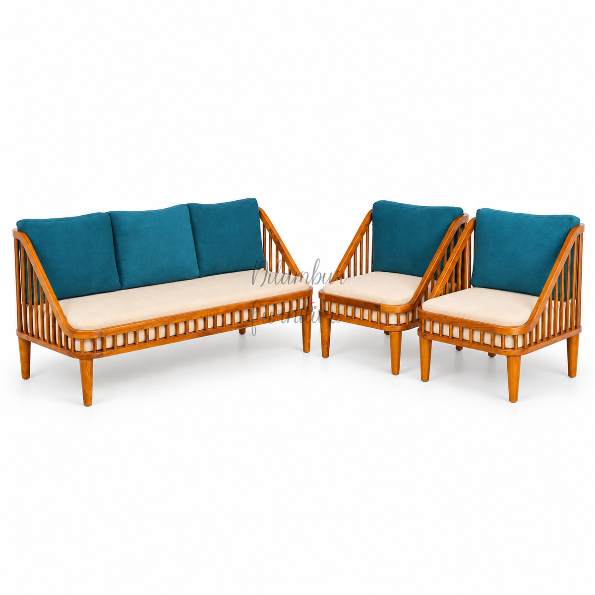 NEXA TEAK WOOD SOFA