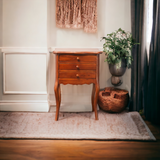 VIOLET TEAK WOOD SIDE TABLE - Nilambur Furniture