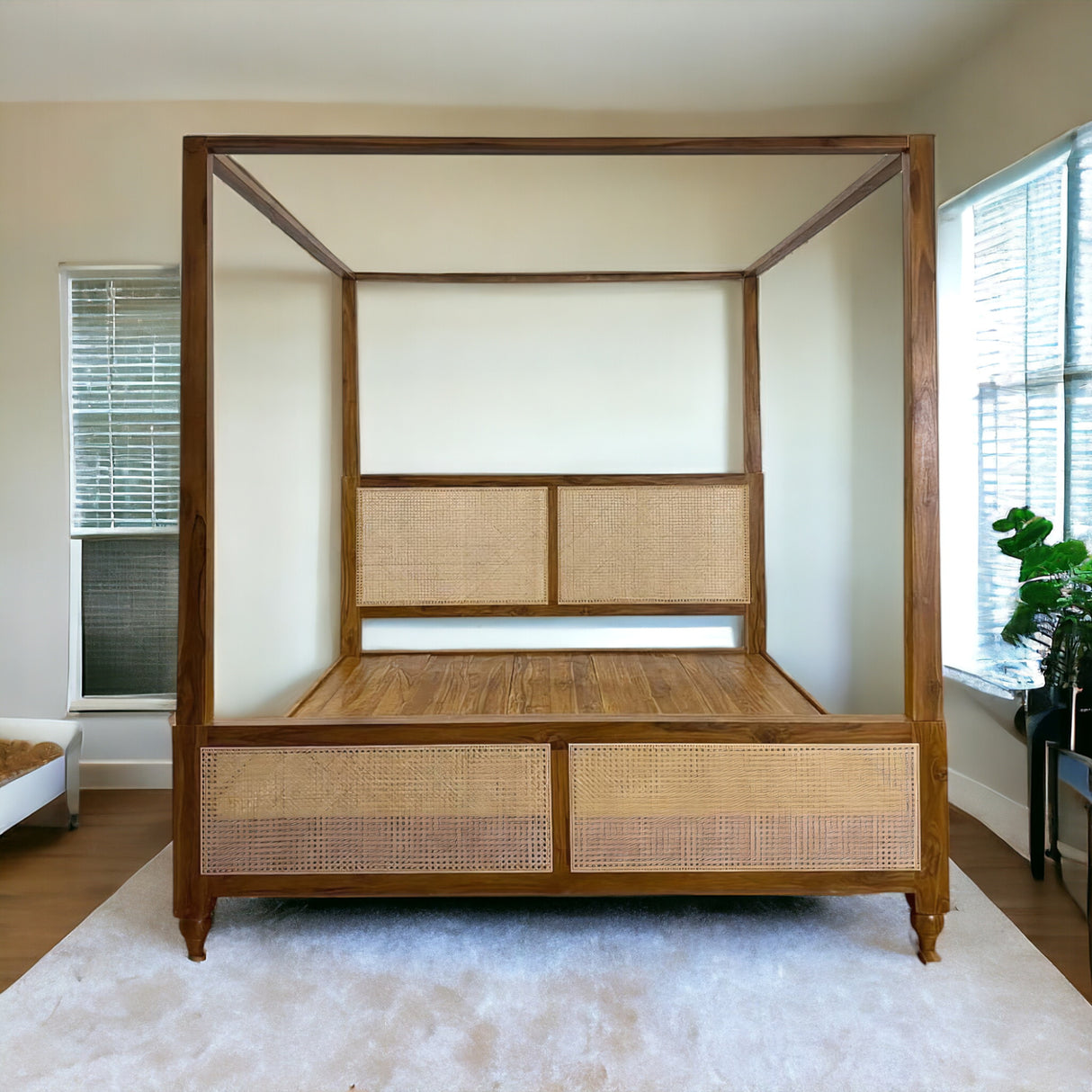 SEPHORA TEAK BED COT