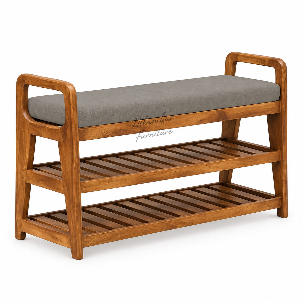 STACKON TEAK SHOE RACK