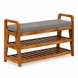 STACKON TEAK SHOE RACK