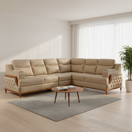 OASIS FABRIC CORNER SOFA