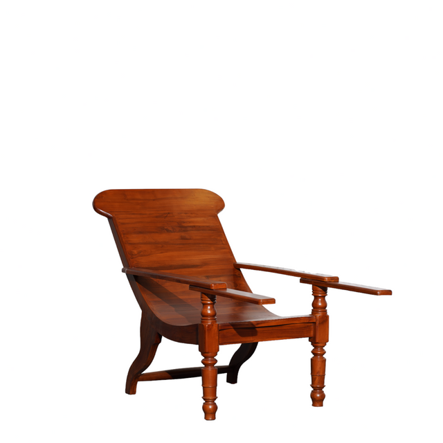 AARAM TEAK WOOD PLANTATION CHAIR - Nilambur Furniture