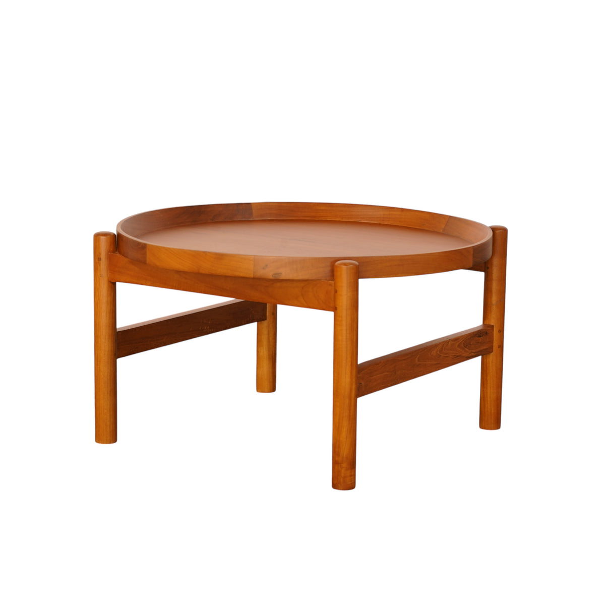 CRYSTA TEAK COFFEE TABLE