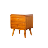 HEXA TEAK WOOD SIDE TABLE