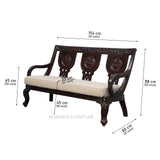 RUDRA ROSEWOOD SOFA