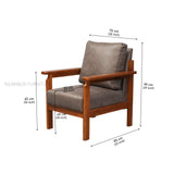 AMAZE TEAK WOOD SOFA