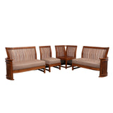 PARAGON TEAK WOOD CORNER SOFA - Nilambur Furniture