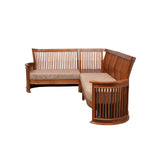 PARAGON TEAK WOOD CORNER SOFA - Nilambur Furniture