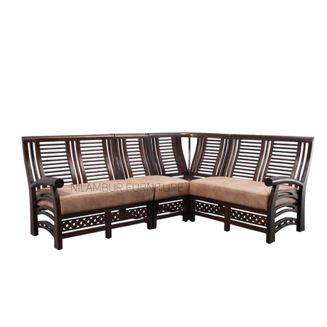 rosewood corner sofa 