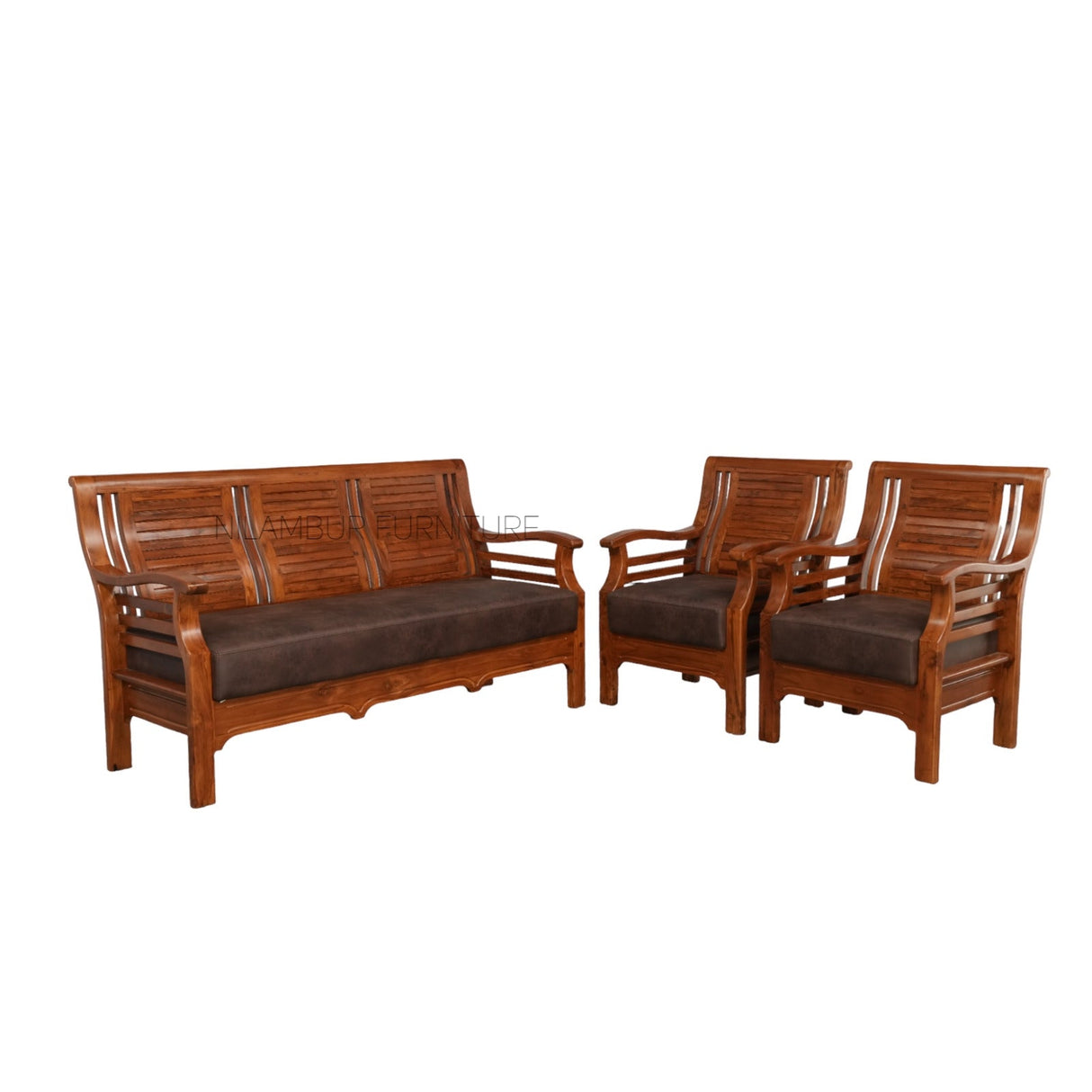 PRESTIGE TEAK WOOD SOFA - Nilambur Furniture