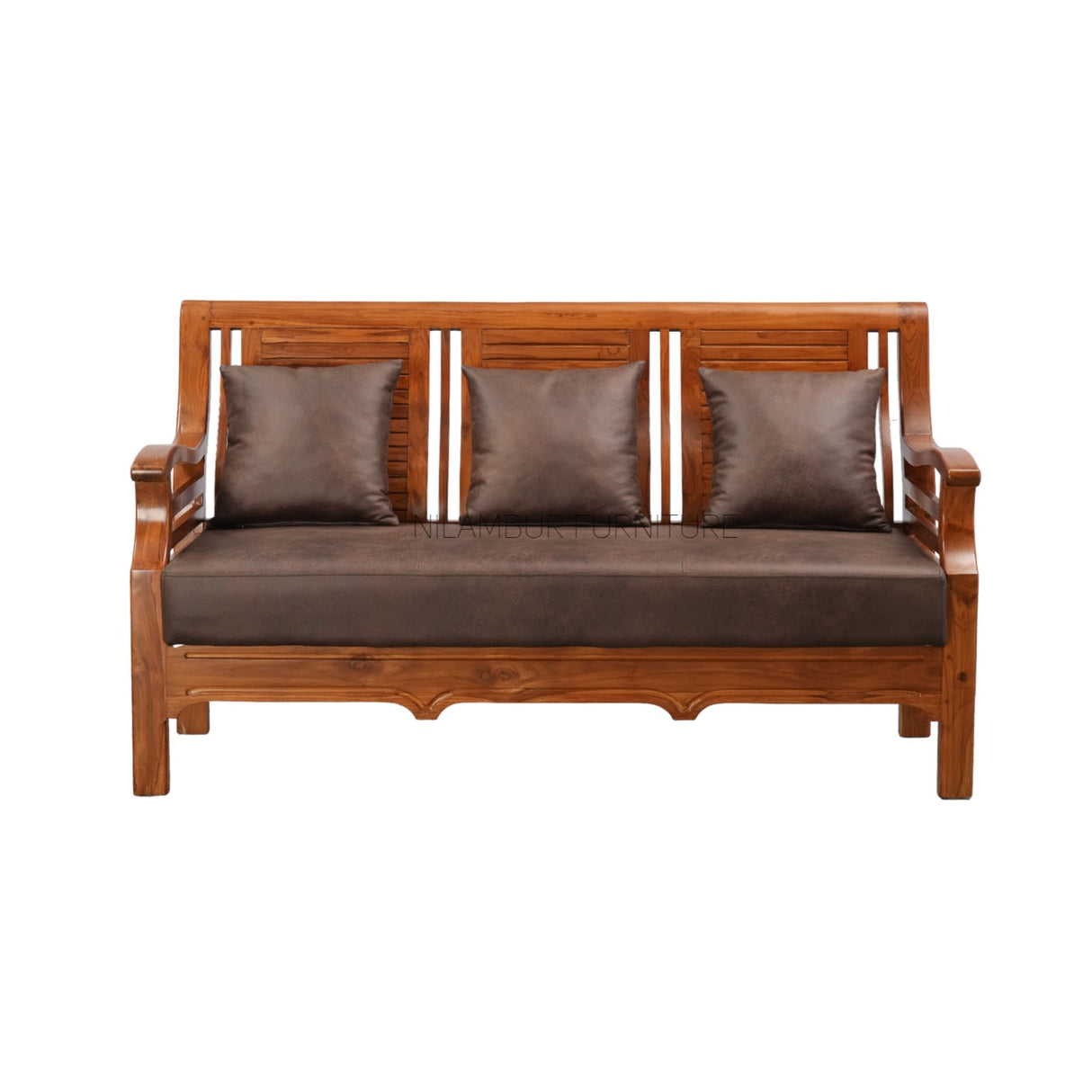 PRESTIGE TEAK WOOD SOFA - Nilambur Furniture