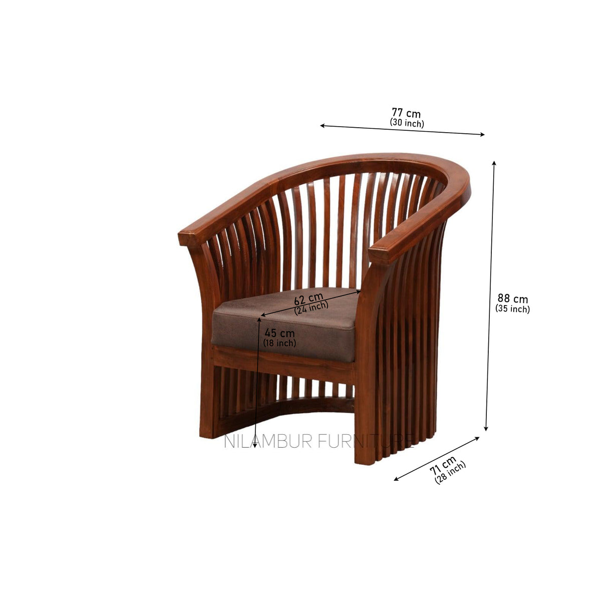 LEO TEAK WOOD SOFA