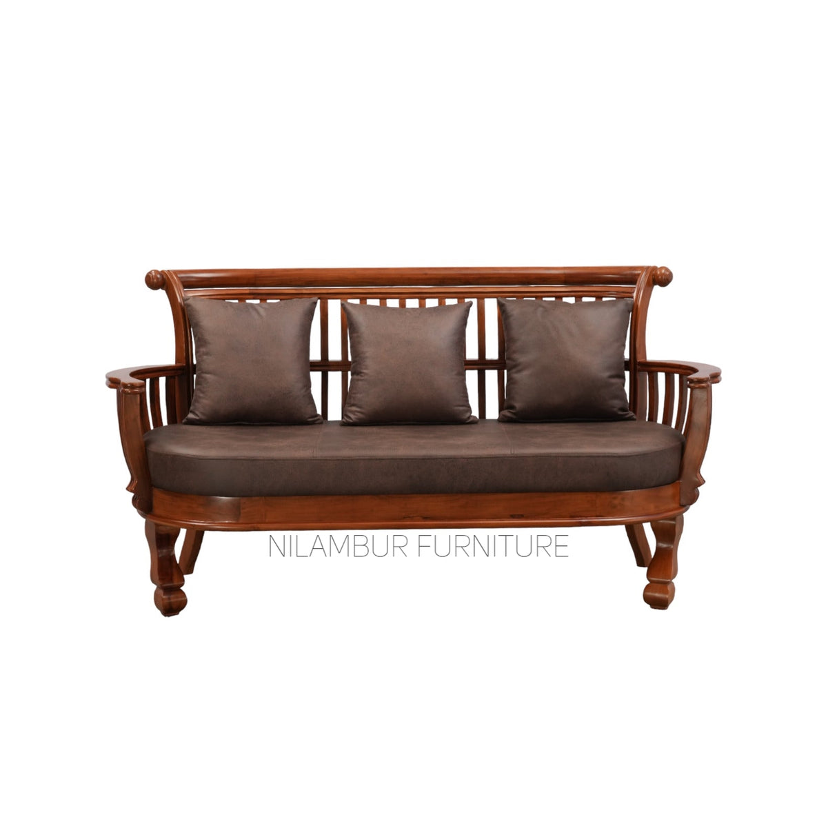 EMPRESS TEAK WOOD SOFA - Nilambur Furniture