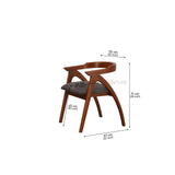 TAARA MAHOGONY CHAIR