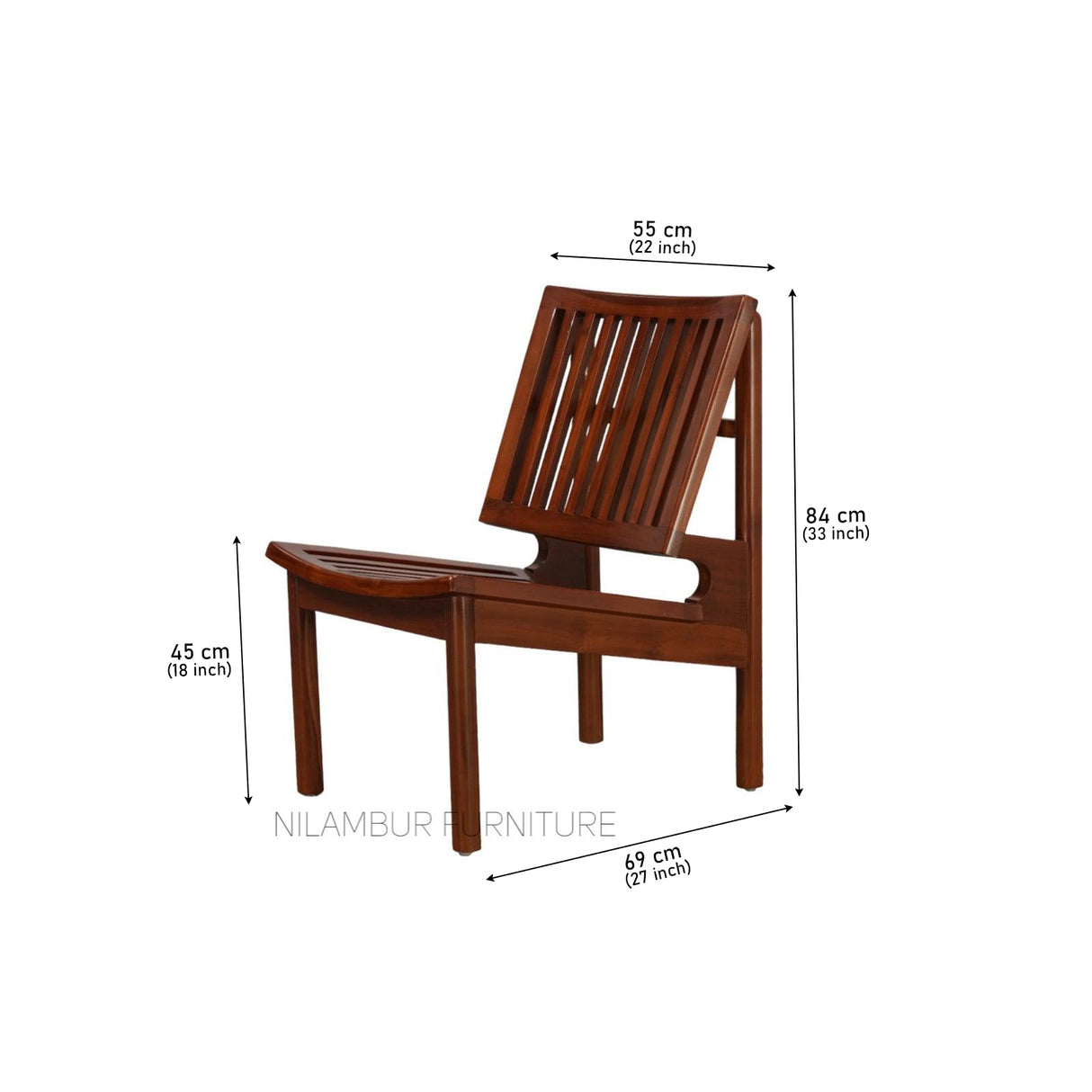 AAYU TEAK WOOD CHAIR – Nilambur Furniture