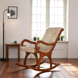 CHAHAL TEAK WOOD ROCKING CHAIR