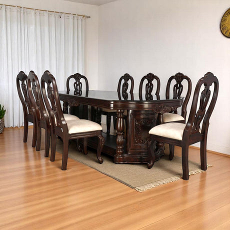 ALEXANDER 8 SEATER ROSEWOOD DINING SET