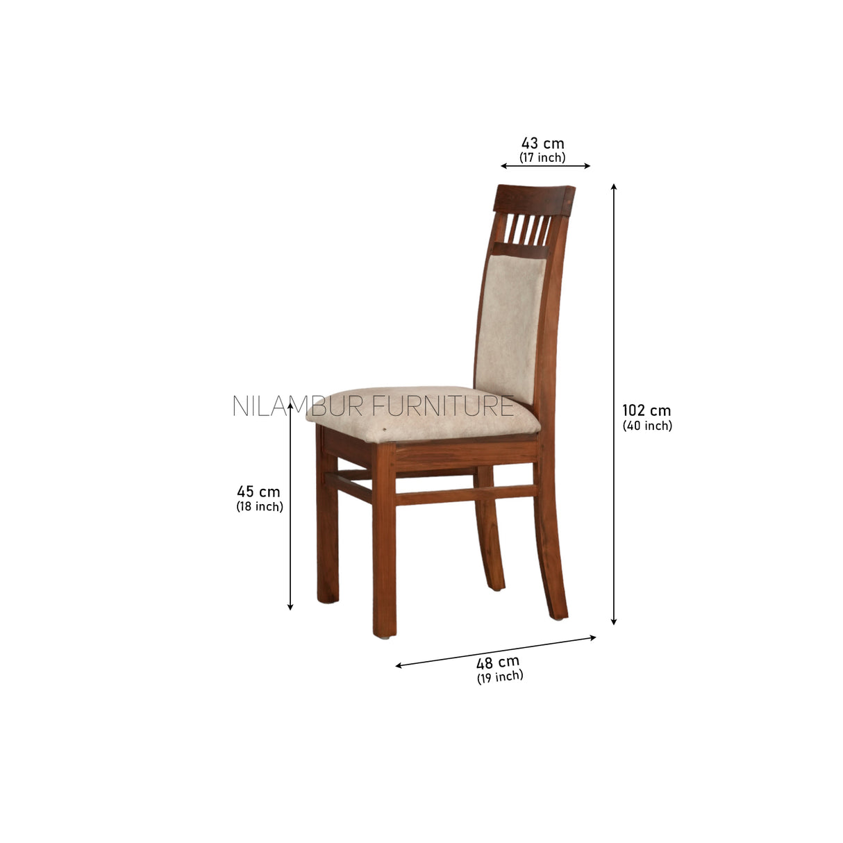 HENRY TEAK DINING CHAIR