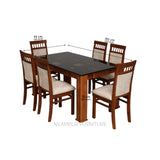 HENRY TEAK WOOD DINING SET