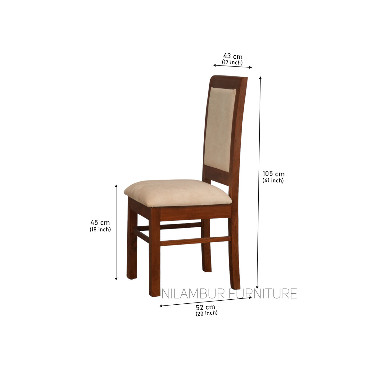 NOAH TEAK DINING CHAIR
