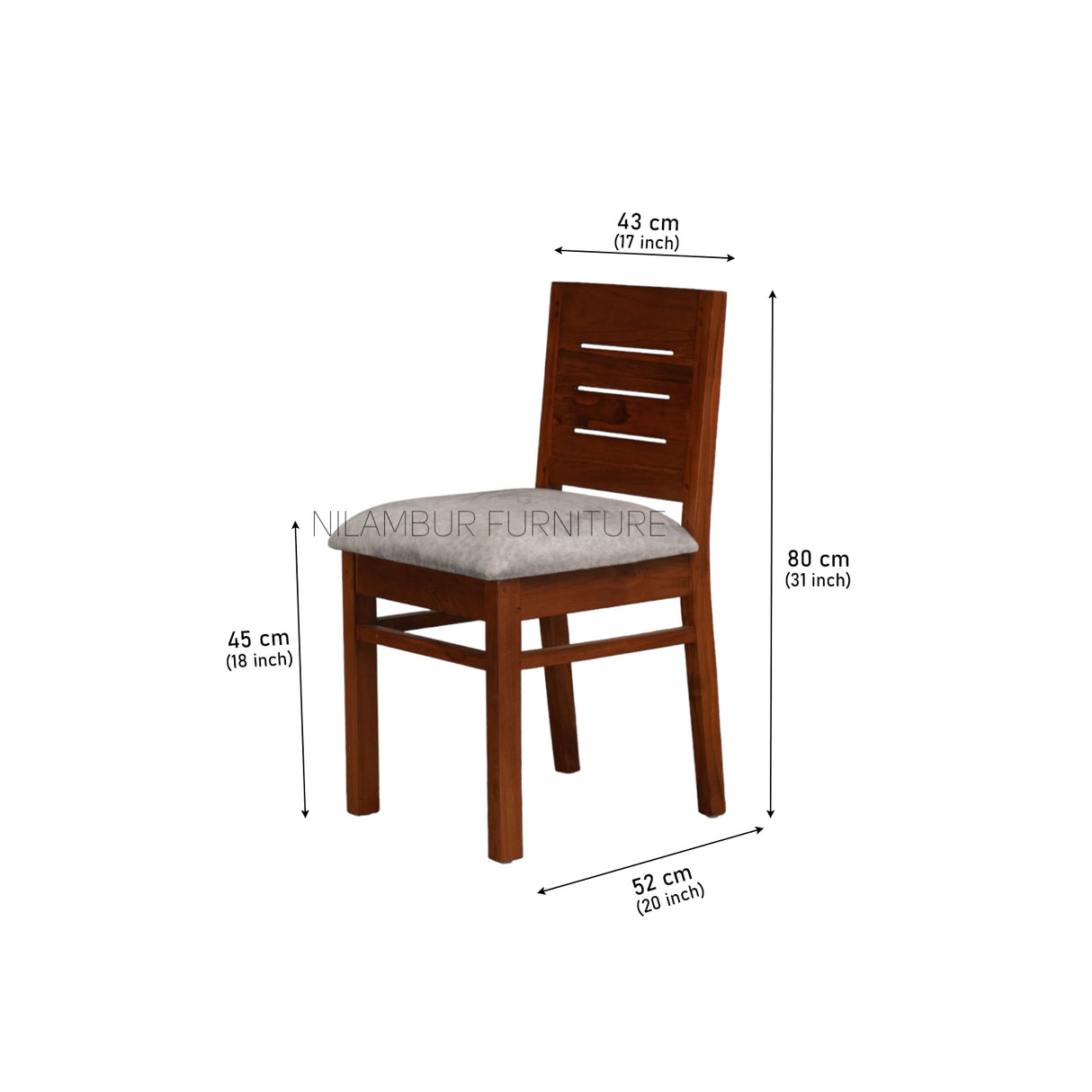 LUCA TEAK DINING CHAIR