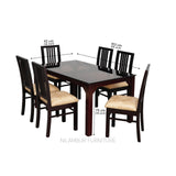 IAN MAHOGONY DINING SET