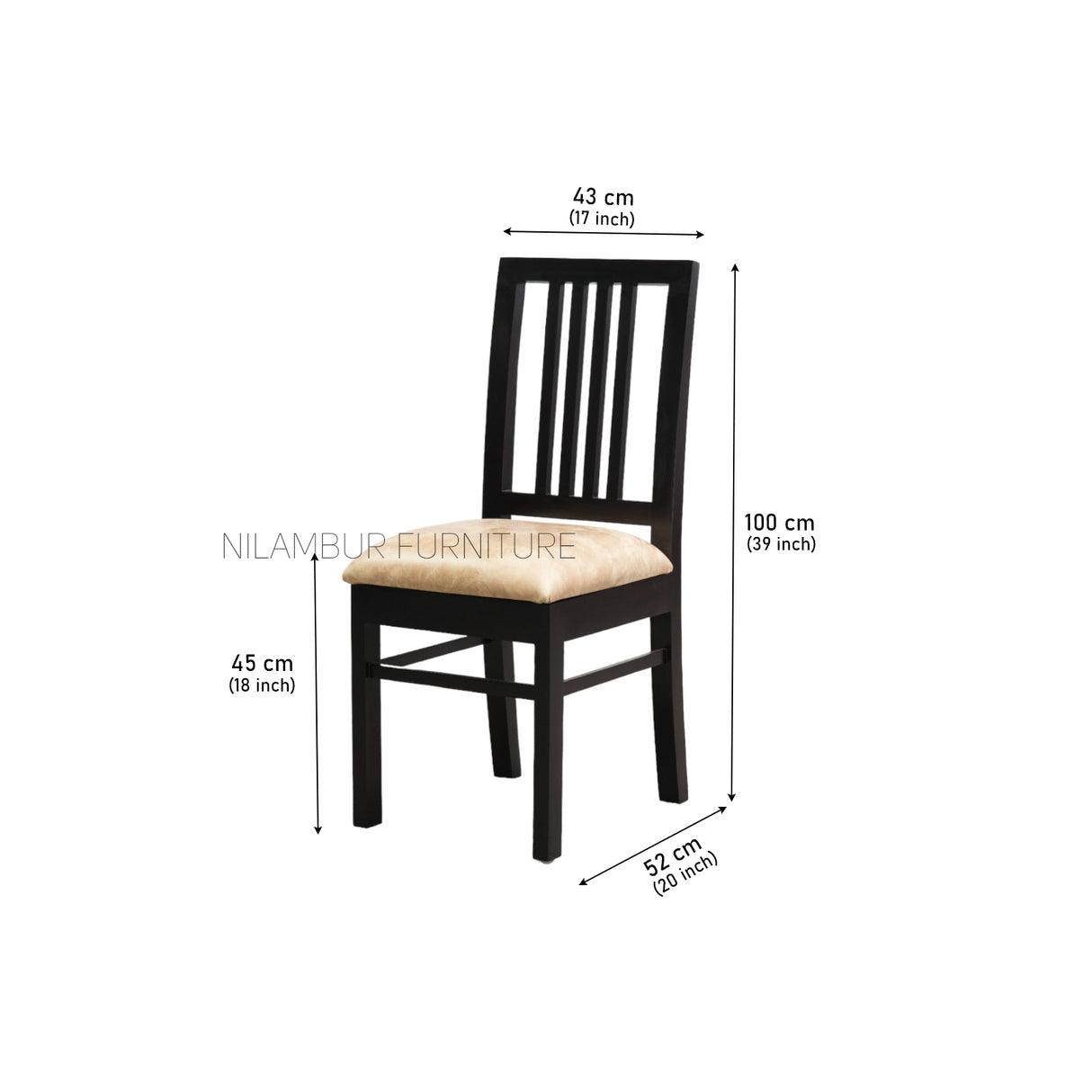 IAN MAHOGONY CHAIR