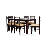 EMMA MAHOGONY DINING SET - Nilambur Furniture