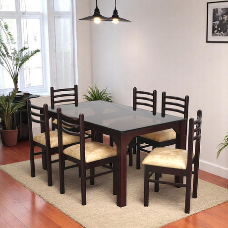 EMMA MAHOGONY DINING SET