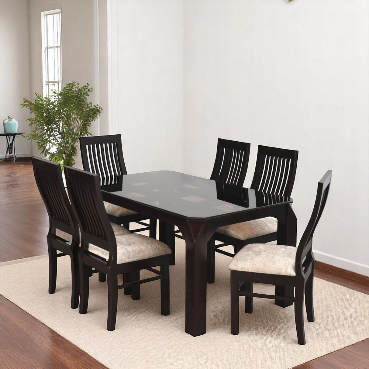 FIONA MAHOGONY DINING SET