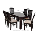 HAZEL MAHOGONY DINING SET