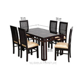 MIA MAHOGONY DINING SET