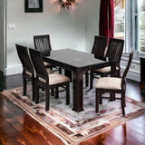 TRINITY MAHOGONY DINING SET - Nilambur Furniture