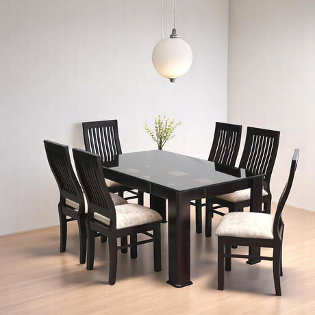 TRINITY MAHOGONY DINING SET