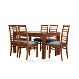 ZARA TEAK WOOD DINING SET - Nilambur Furniture