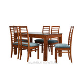 ZARA TEAK WOOD DINING SET - Nilambur Furniture