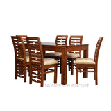 TAYLOR TEAK WOOD DINING SET - Nilambur Furniture