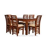 TAYLOR TEAK WOOD DINING SET - Nilambur Furniture