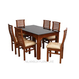 ORION TEAK WOOD DINING SET - Nilambur Furniture