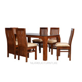 OSCAR TEAK WOOD DINING SET - Nilambur Furniture