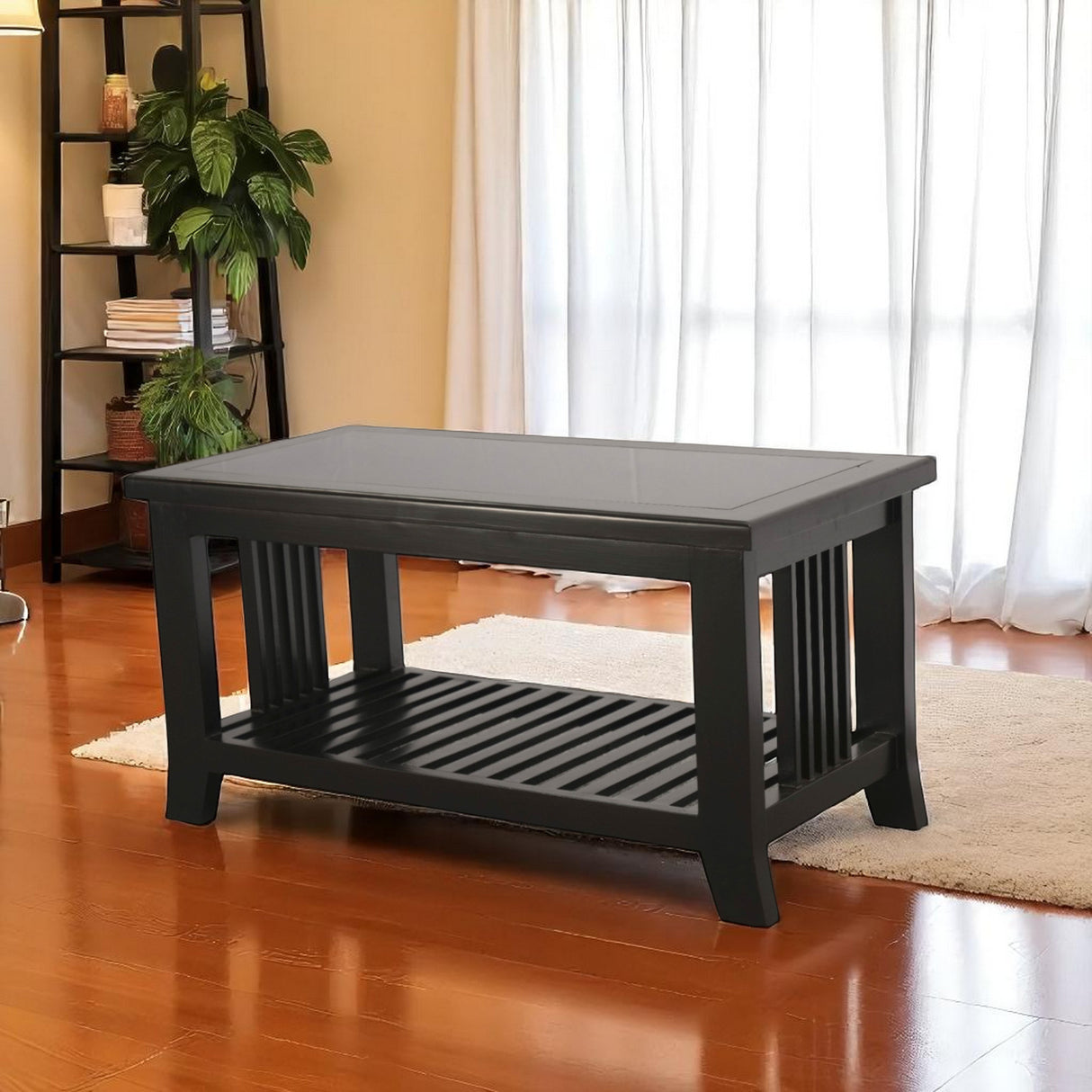 NAVI MAHOGONY COFFEE TABLE