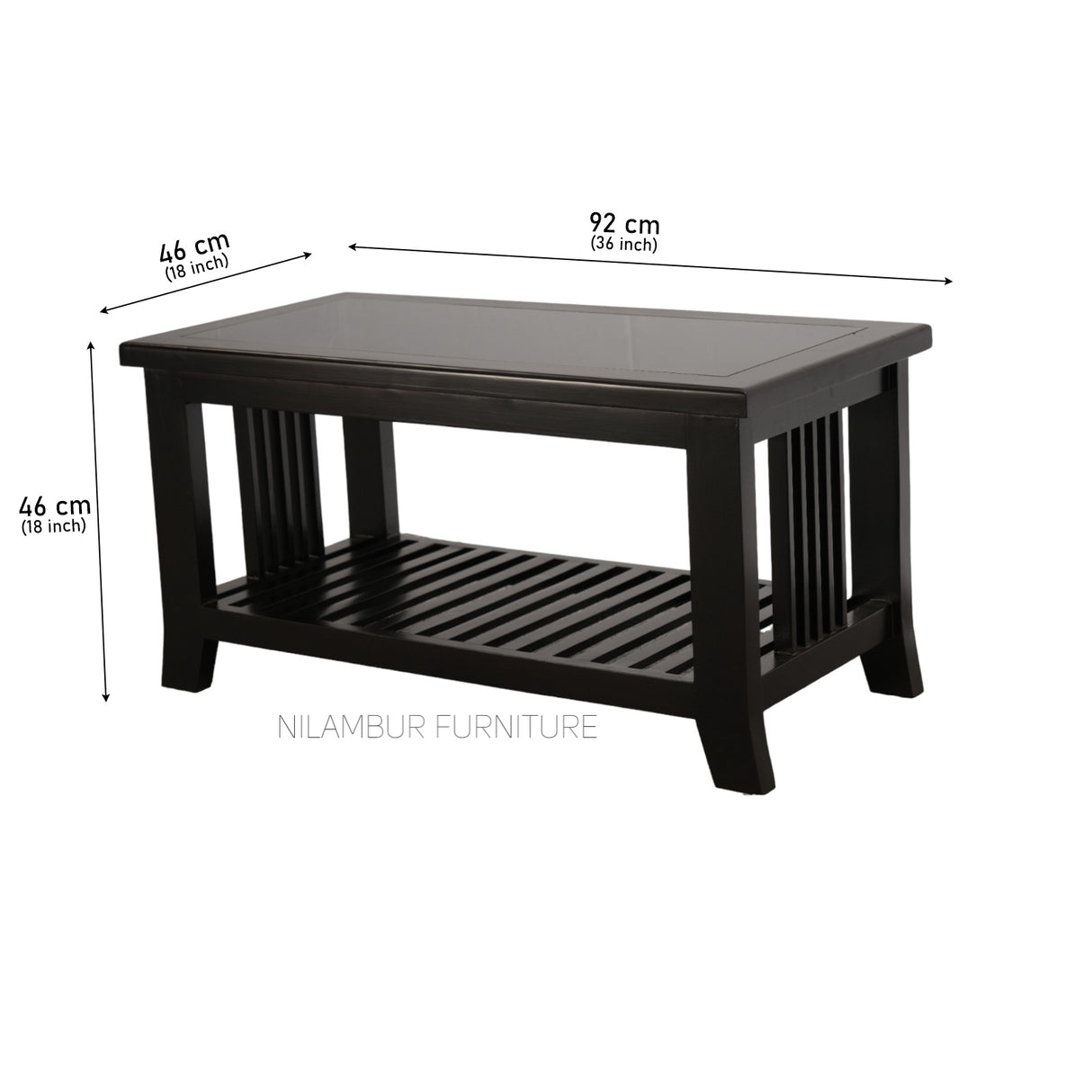 NAVI MAHOGONY COFFEE TABLE