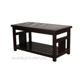 AVISH MAHOGONY COFFEE TABLE - Nilambur Furniture