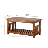 GYAN TEAK COFFEE TABLE