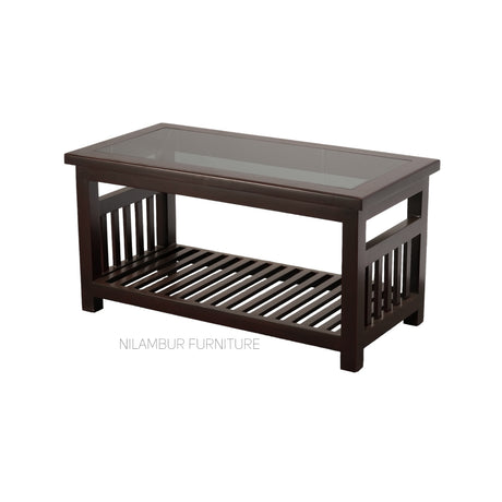 DEV MAHOGONY COFFEE TABLE - Nilambur Furniture